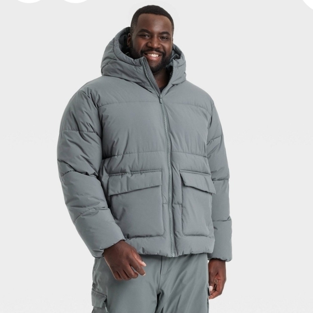 Men's All In MOTION Gray Puffer Jacket